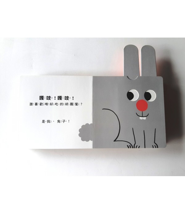 我是誰？（訓練手眼協調的互動機關繪本）