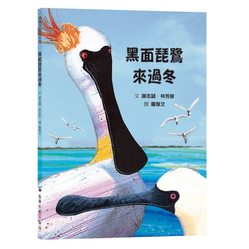 黑面琵鷺來過冬（SDG15保育陸域生態繪...