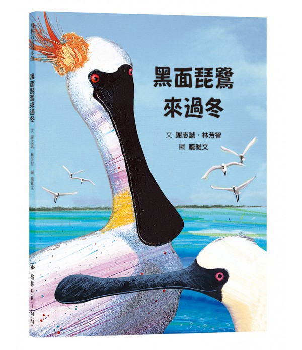 黑面琵鷺來過冬（SDG15保育陸域生態繪...