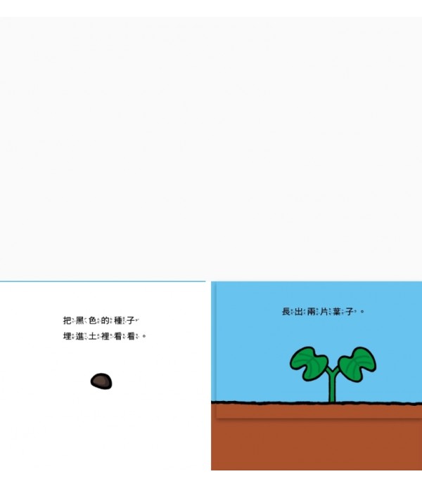 花開了！(SDG 4 優質教育 訓練手眼協調的翻翻遊戲書)